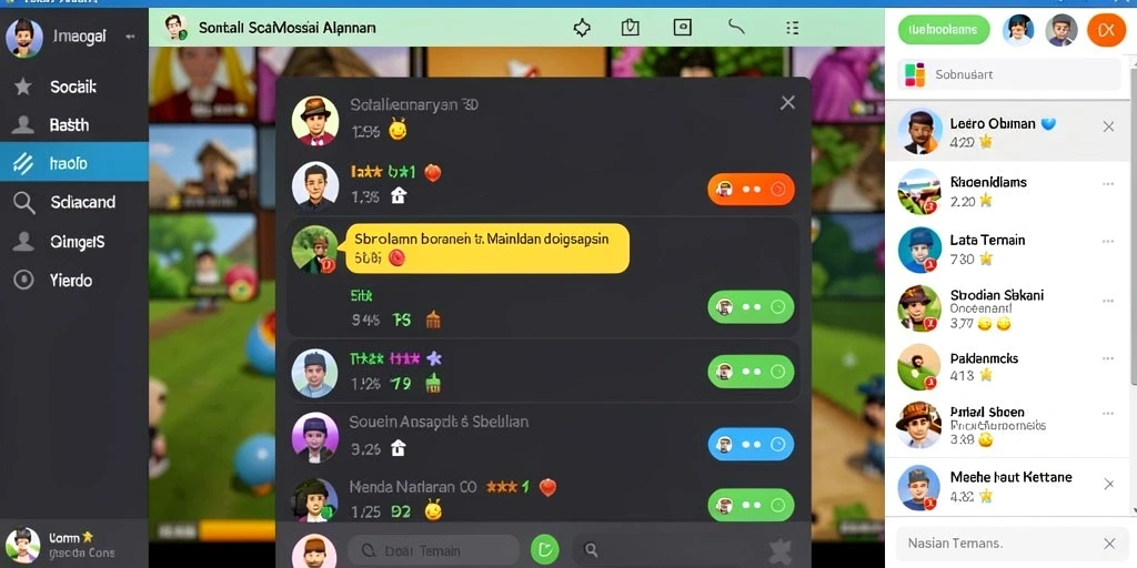 Tampilan awal yang menarik dan user-friendly.