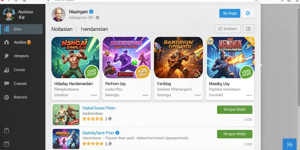 Tampilan antarmuka yang intuitif dan menarik.