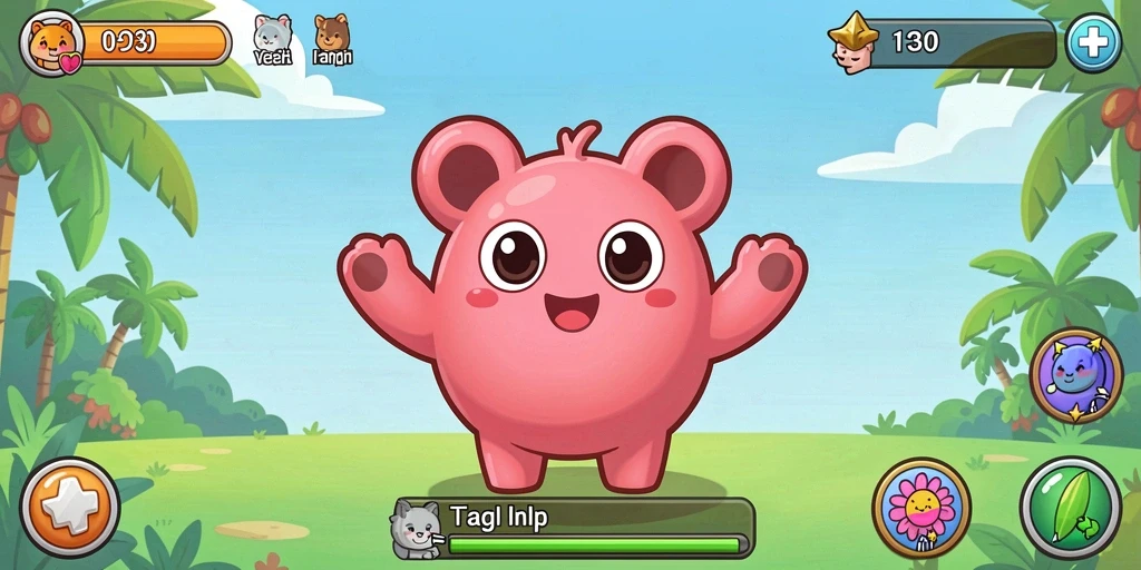 Tampilan mewah dan menawan dari game DIANA4D.
