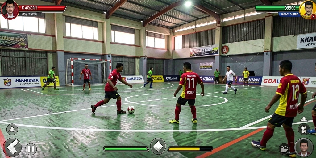 Tangkapan layar menampilkan karakter Gatotkaca yang ikonik.