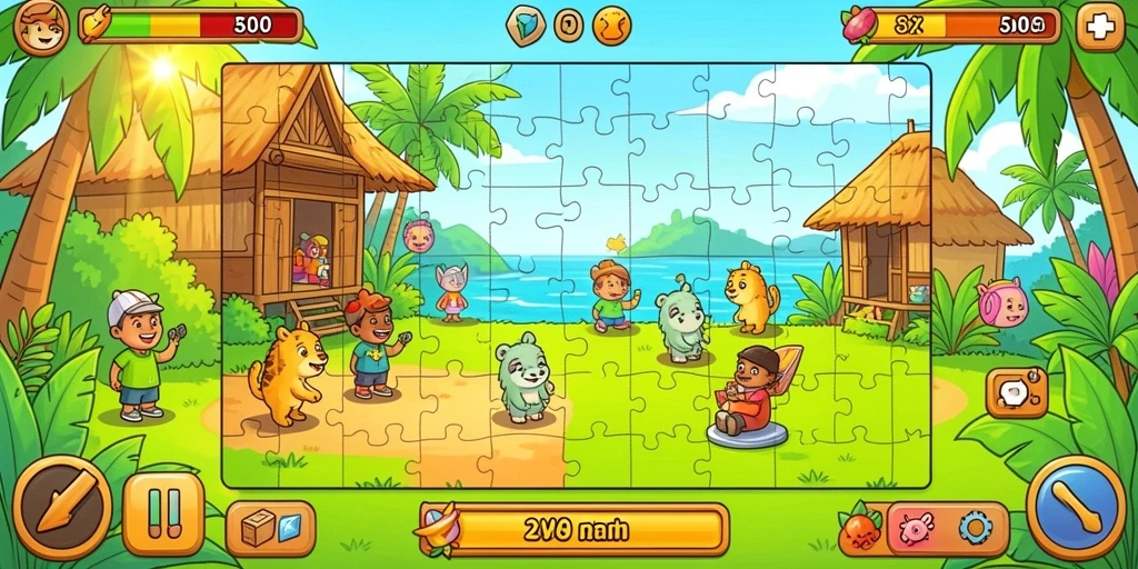 Tampilan awal game KEKAR4D yang menarik dan interaktif.