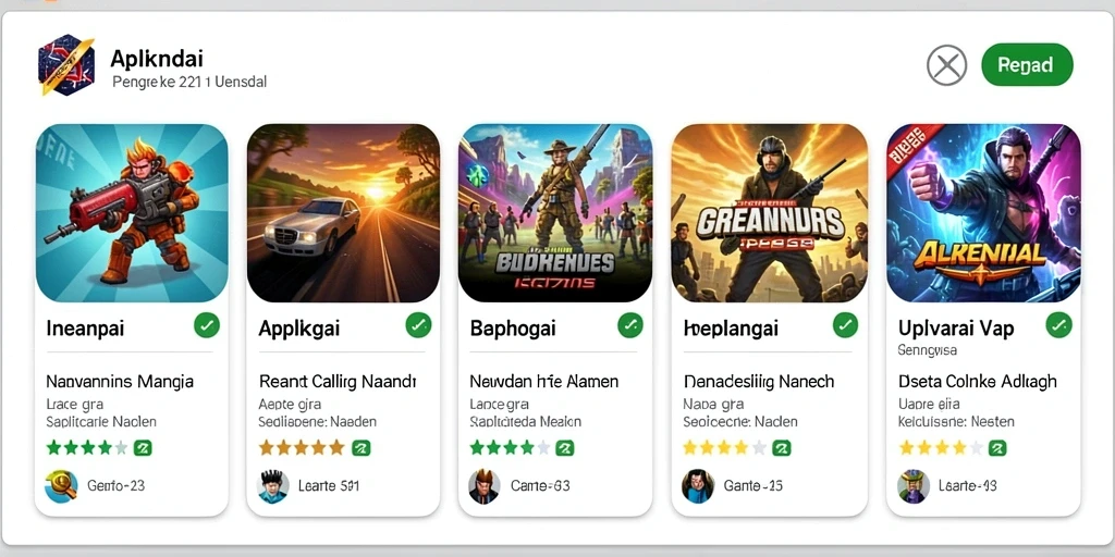 Tampilan antarmuka yang menarik dan user-friendly.