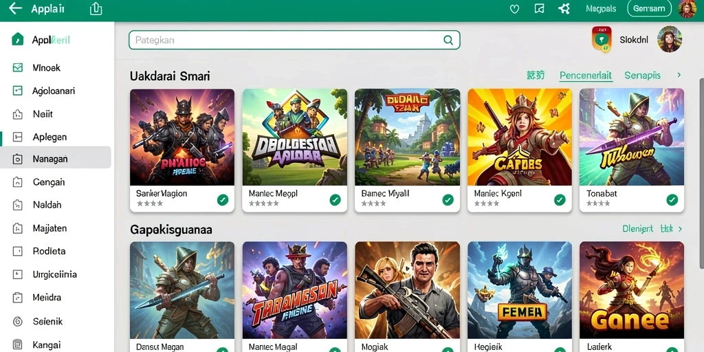 Tampilan utama permainan slot PURISLOT yang menarik.