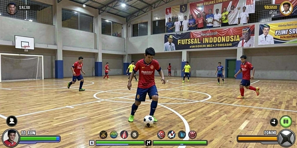Antarmuka pengguna yang intuitif dan menarik.