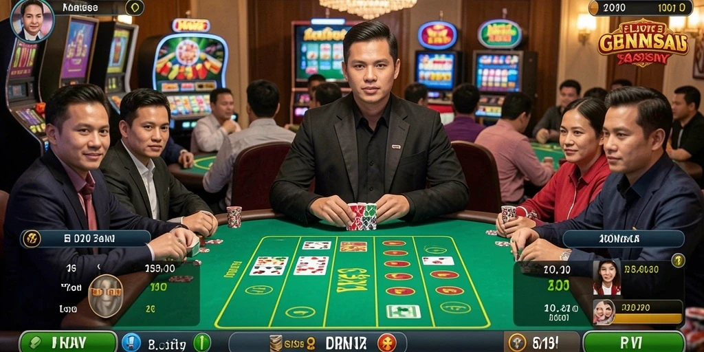 Tangkapan layar menampilkan aksi seru dalam game.