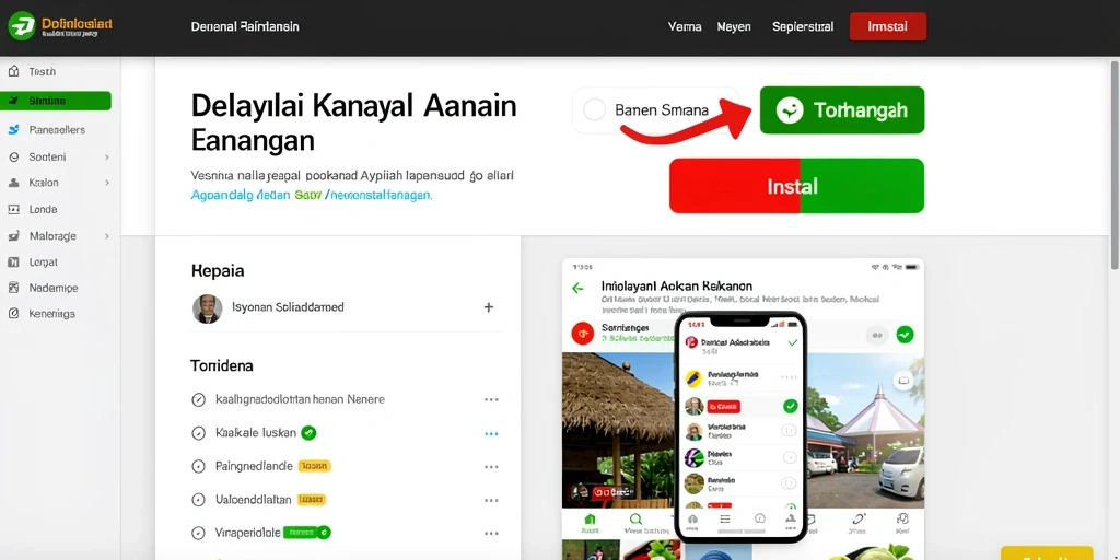 Tampilan antarmuka yang menarik dan user-friendly.